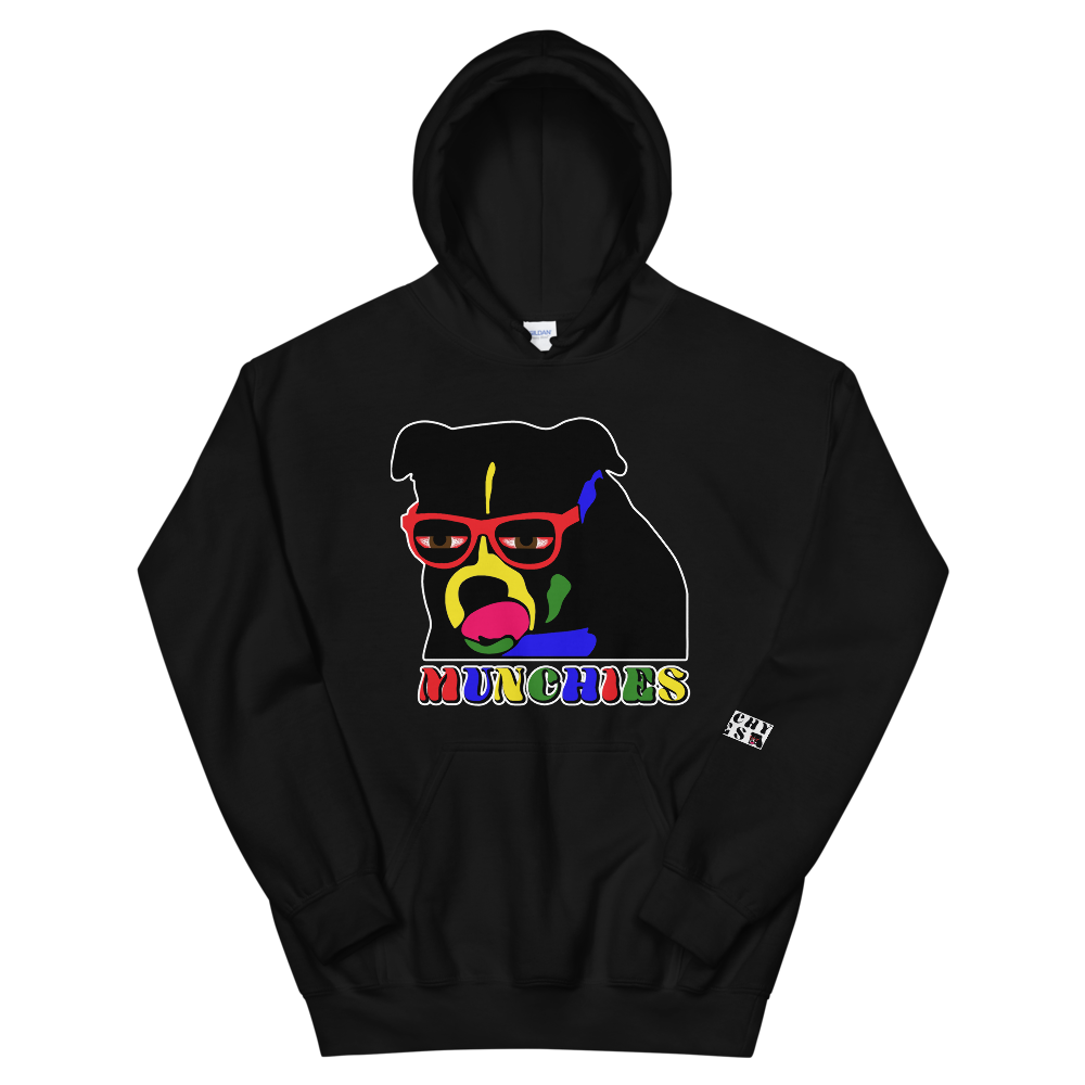 Munchy Hoodie - Multi-color Dogo logo